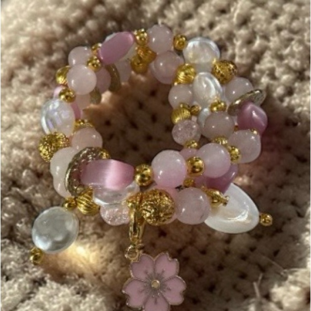 Caribe Blush Blossom
Bracelet Set